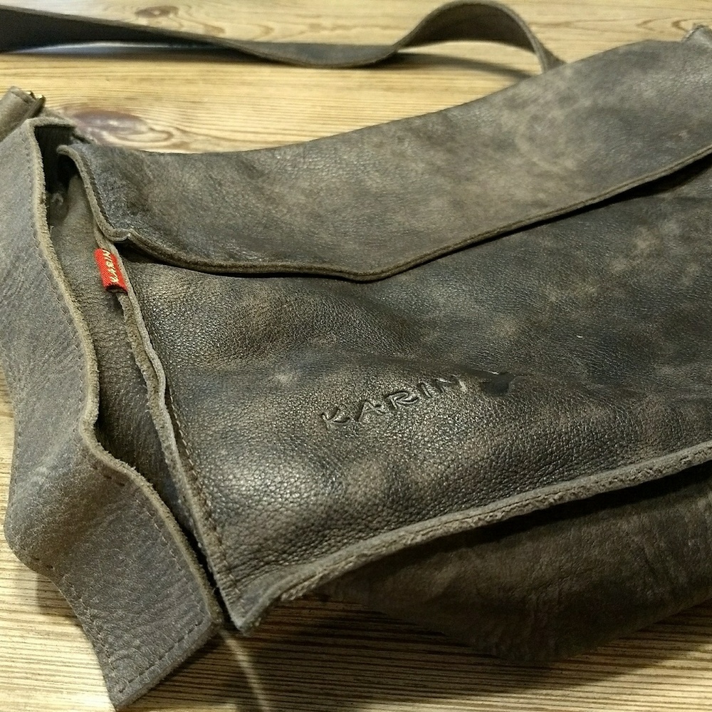 ***SOLD***Leather Crossbody Bag